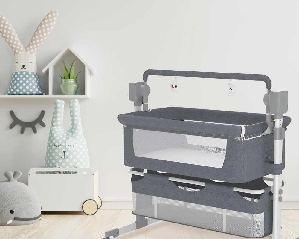 rocking bedside bassinet
