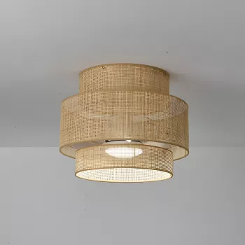 Small-Room Upgrade: 21-Inch Bamboo LED Ceiling Fan
