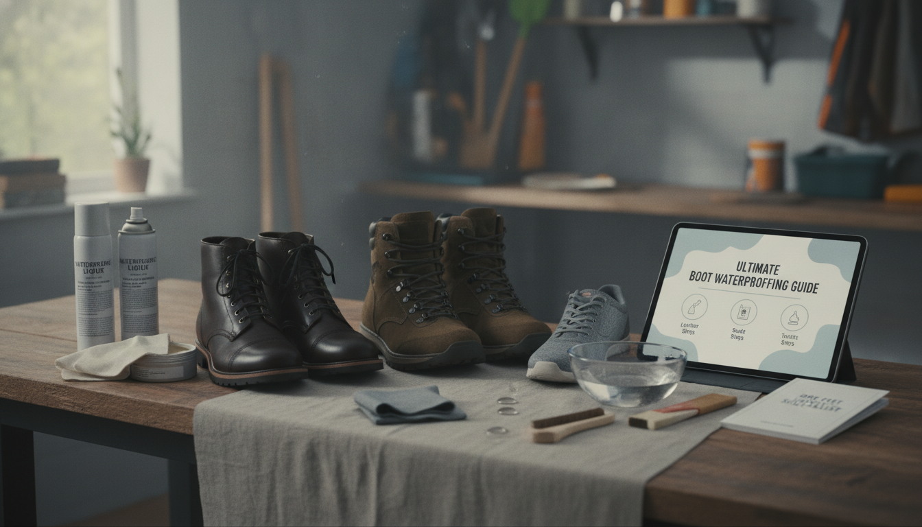 Boot Waterproofing: Leather, Suede & Textile Steps