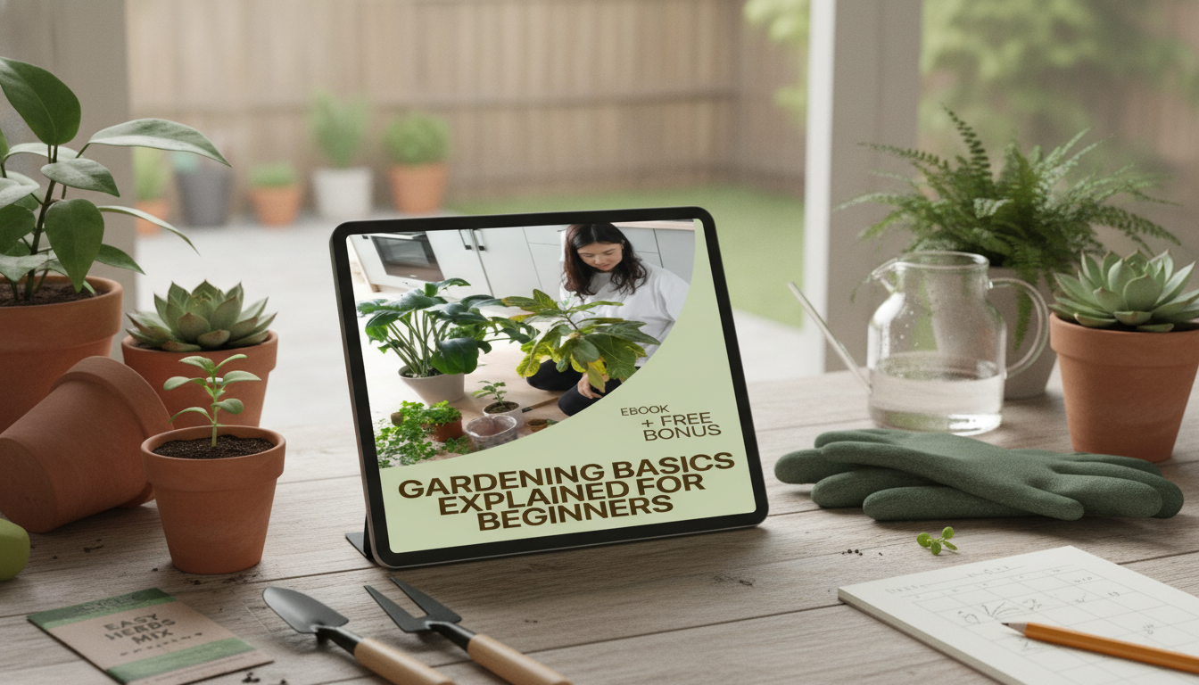 Gardening Basics for Beginners: Easy Indoor & Outdoor Tips
