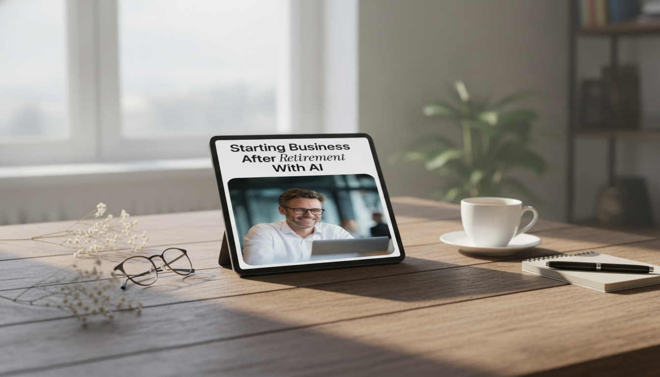 Retirement Business Ideas Using AI: Simple Start Guide