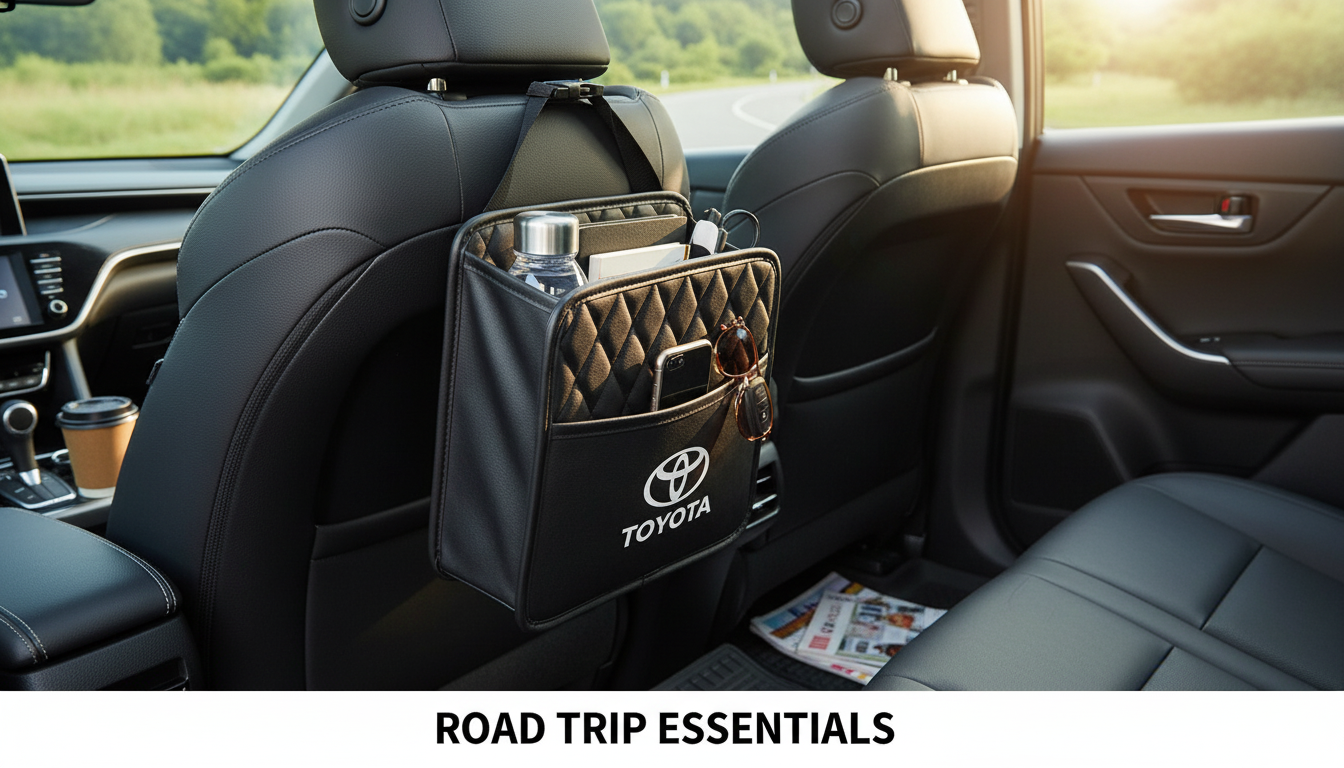 Toyota Seat-Back Storage Bag: Tidy Cabin Organizer