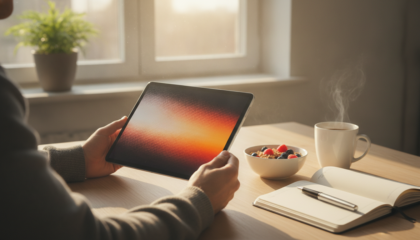 20-Minute Digital Morning Routine for Focus & Energy
