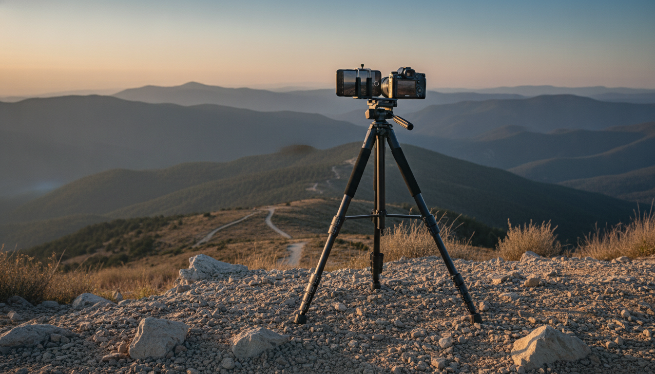 68-Inch Lightweight Travel Tripod for Phone & Camera