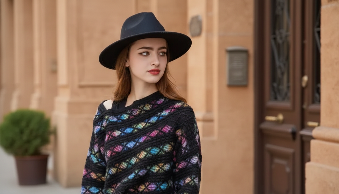 Wide-Brim British-Inspired Women’s Fedora Styling Guide