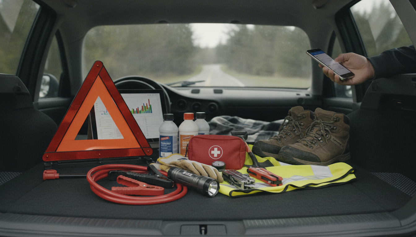Car Emergency Kit Checklist: Roadside Ready Guide