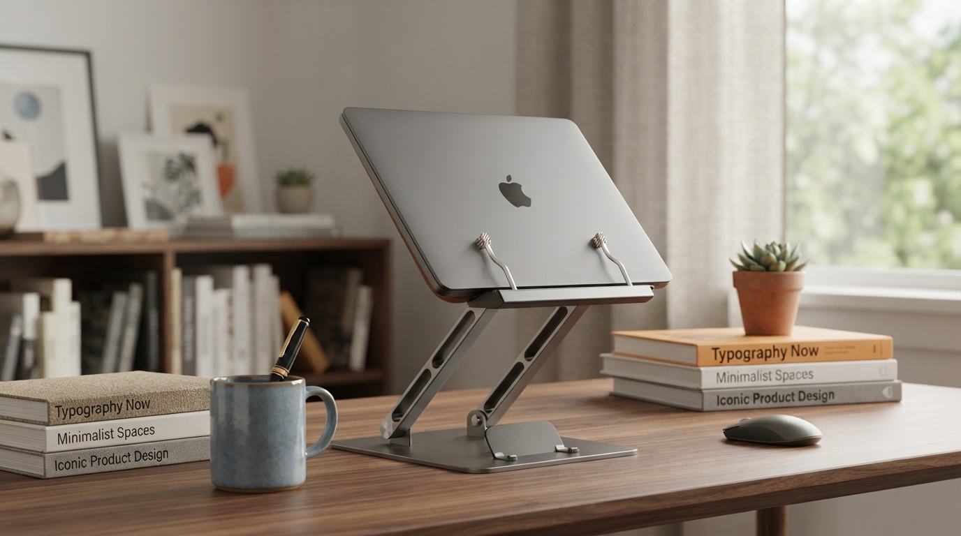 Foldable Adjustable Laptop, Tablet & Book Stand Guide