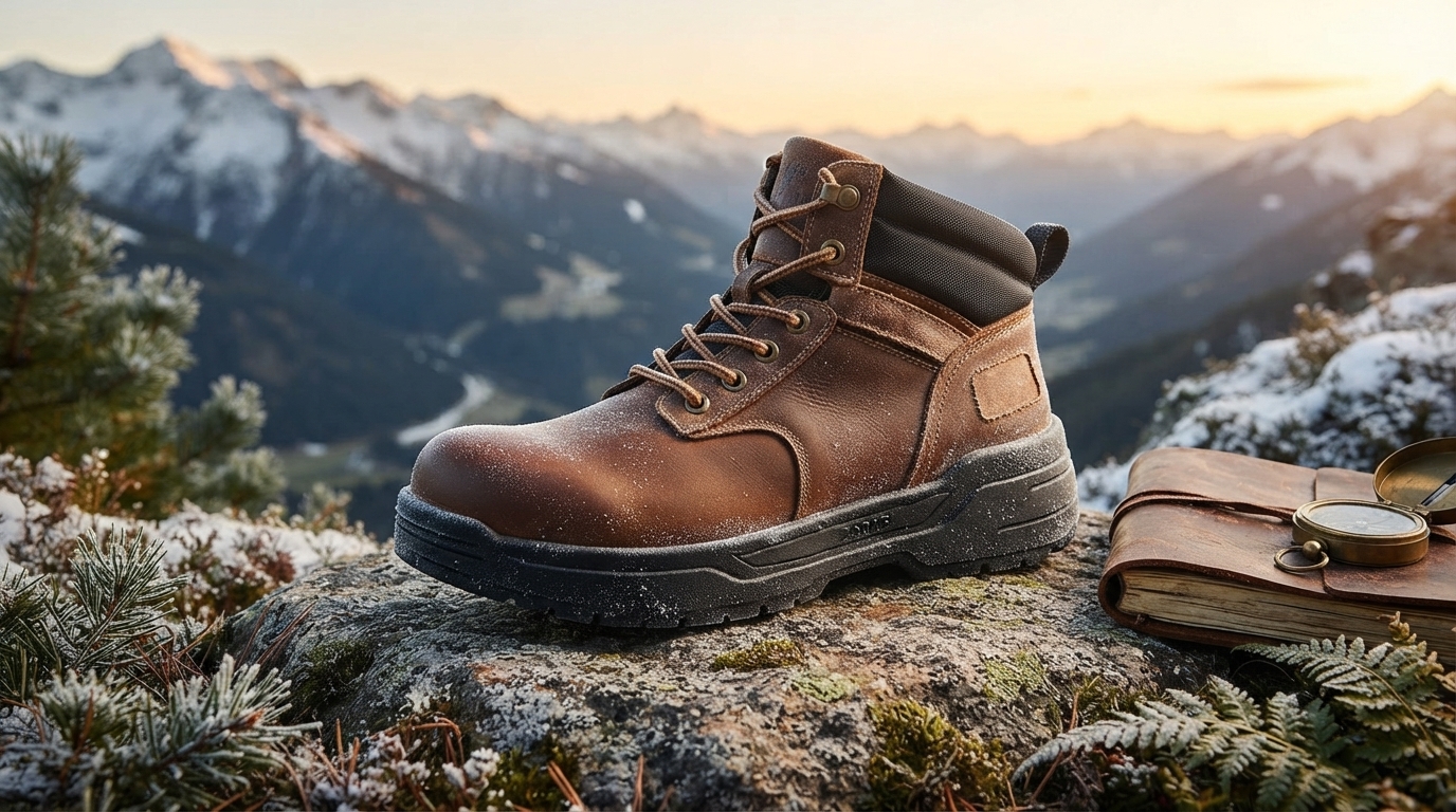 Golden Camel Men’s Waterproof Leather Hiking Boots