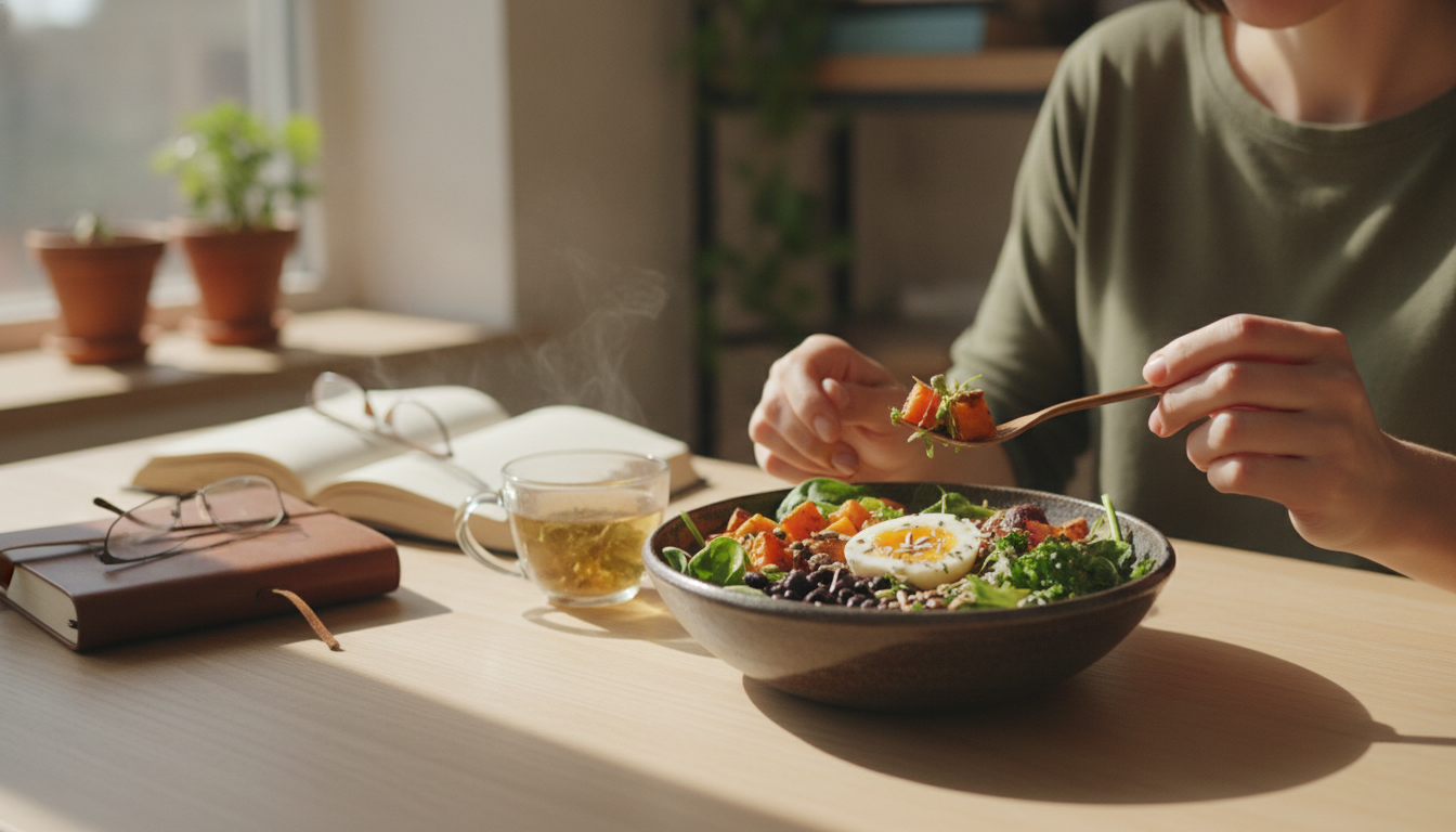 Slow Eating for Focus: 7-Day Routine for Steady Energy
