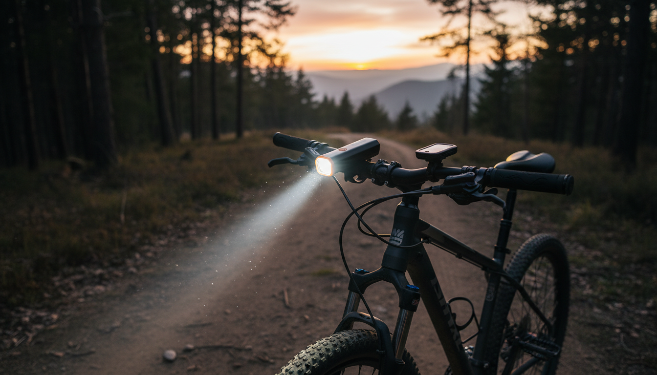 Super Bright Type‑C Bicycle Headlight, Waterproof Alloy