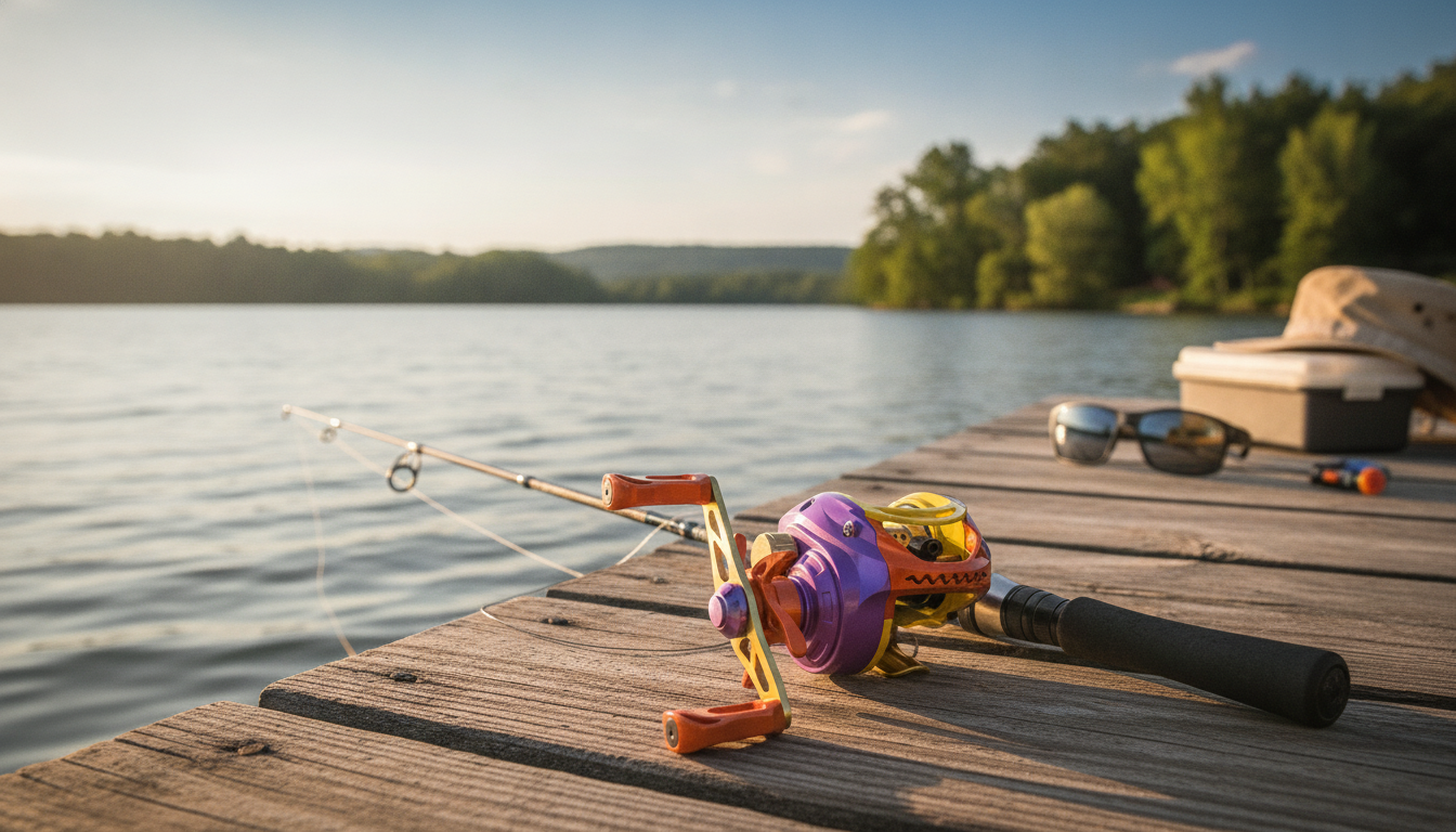 Ultra Smooth 7.2:1 Baitcaster with Metal Spool Control