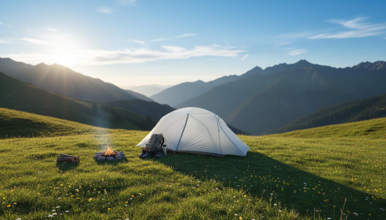 Ultralight 2-Person Waterproof Tent for Hiking Trips