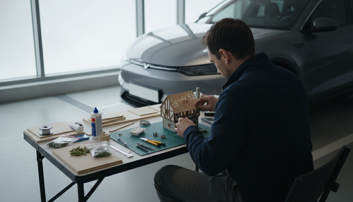 Build a Model Step by Step: Materials, Shape, Finish