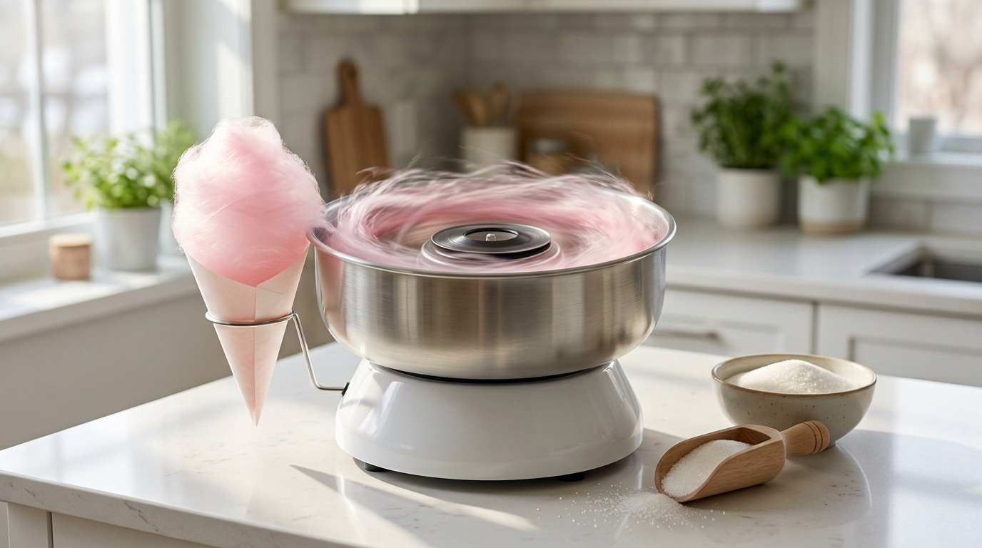 Sugar in a Cotton Candy Machine: What Works Best