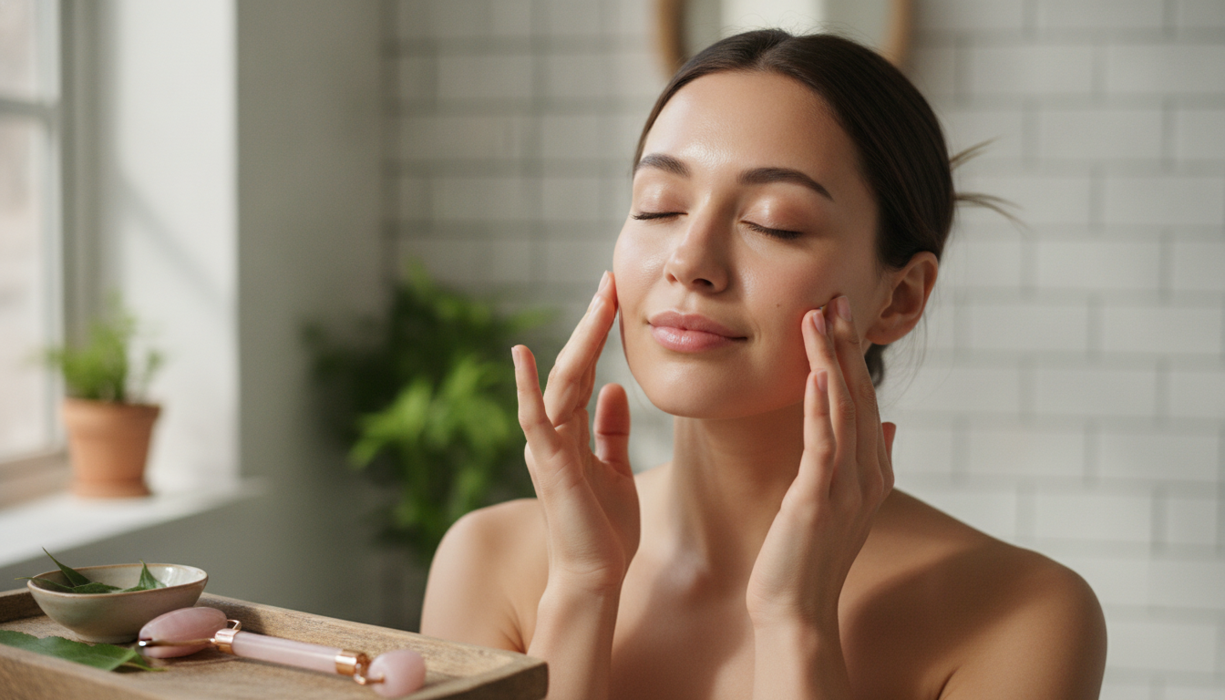5-Minute Facial Massage for Glow, Calm & Less Puffiness