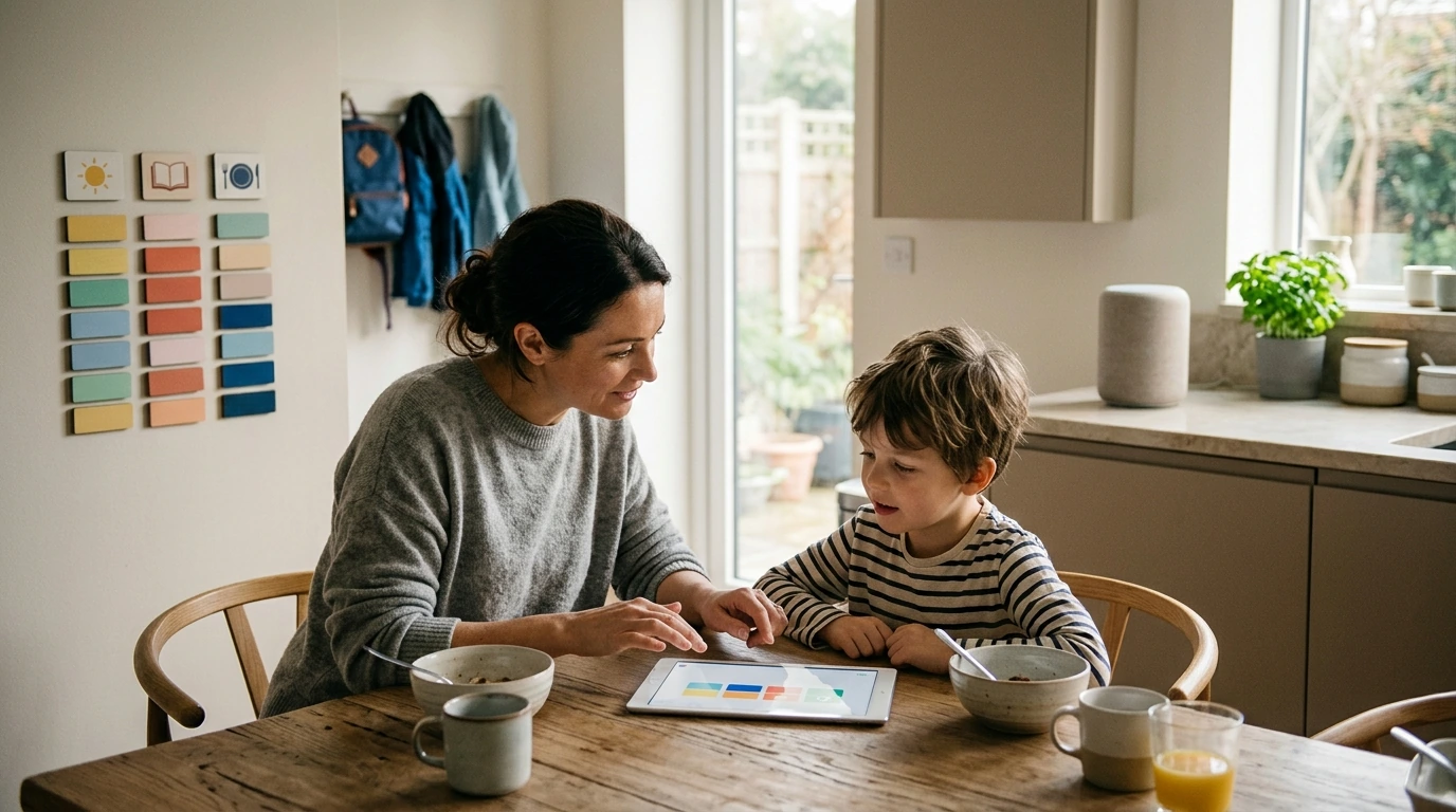 AI Parenting, Real Boundaries: Tools for Calmer Routines