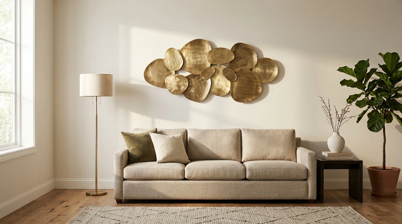 Golden Age Metal Wall Decor: Placement, Styling & Care