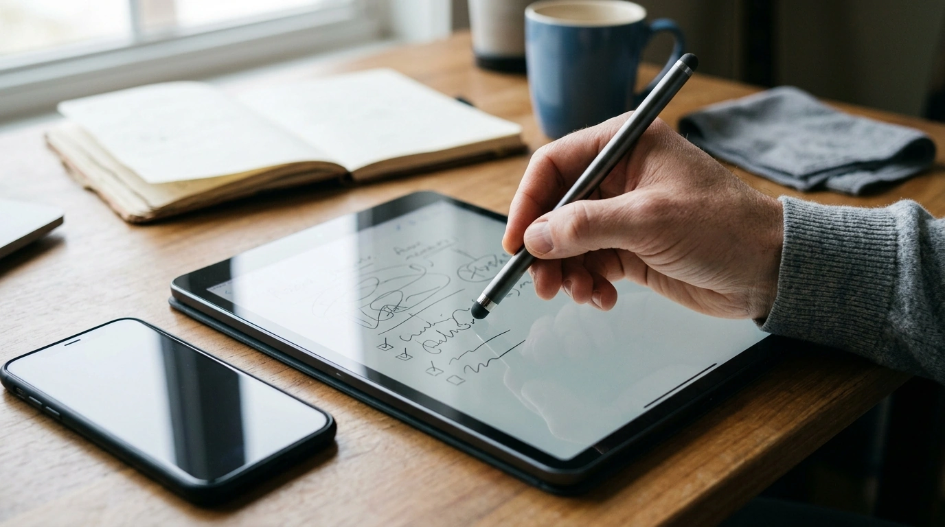 Universal Stylus for iPad & iPhone: Smooth Writing