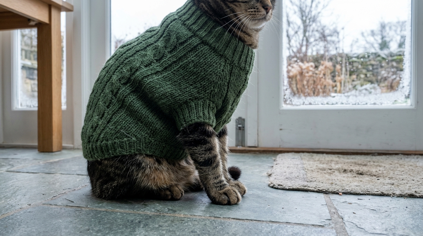 Cat Sweater in Winter: When It Helps (and When Not)