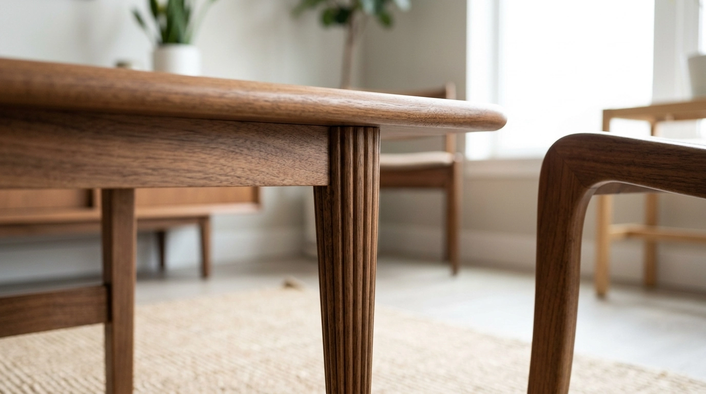 Fluted Furniture & Mid-Century Modern: How to Tell