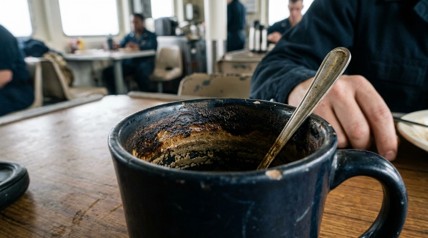 Why Navy Chiefs Don’t Wash Their Coffee Cups