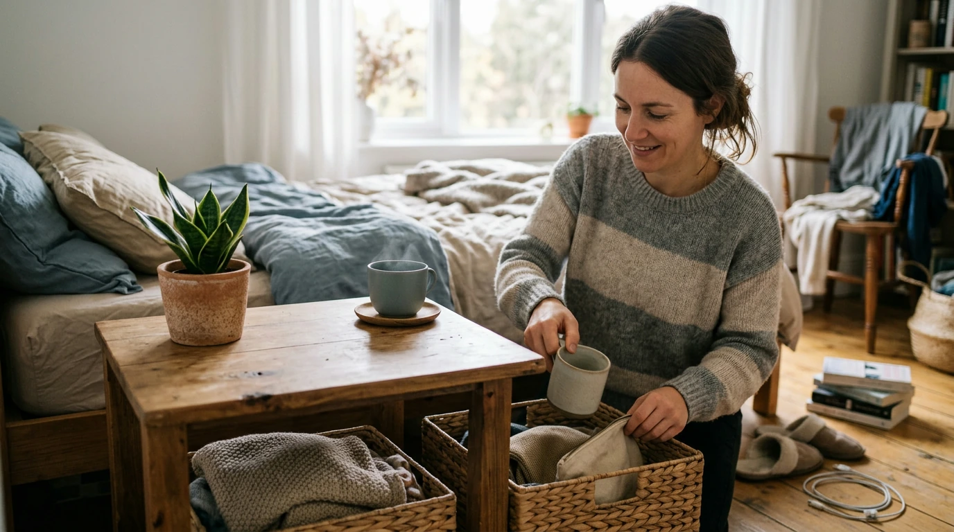 10-Minute Declutter Reset for Calm, Focus, and Mood