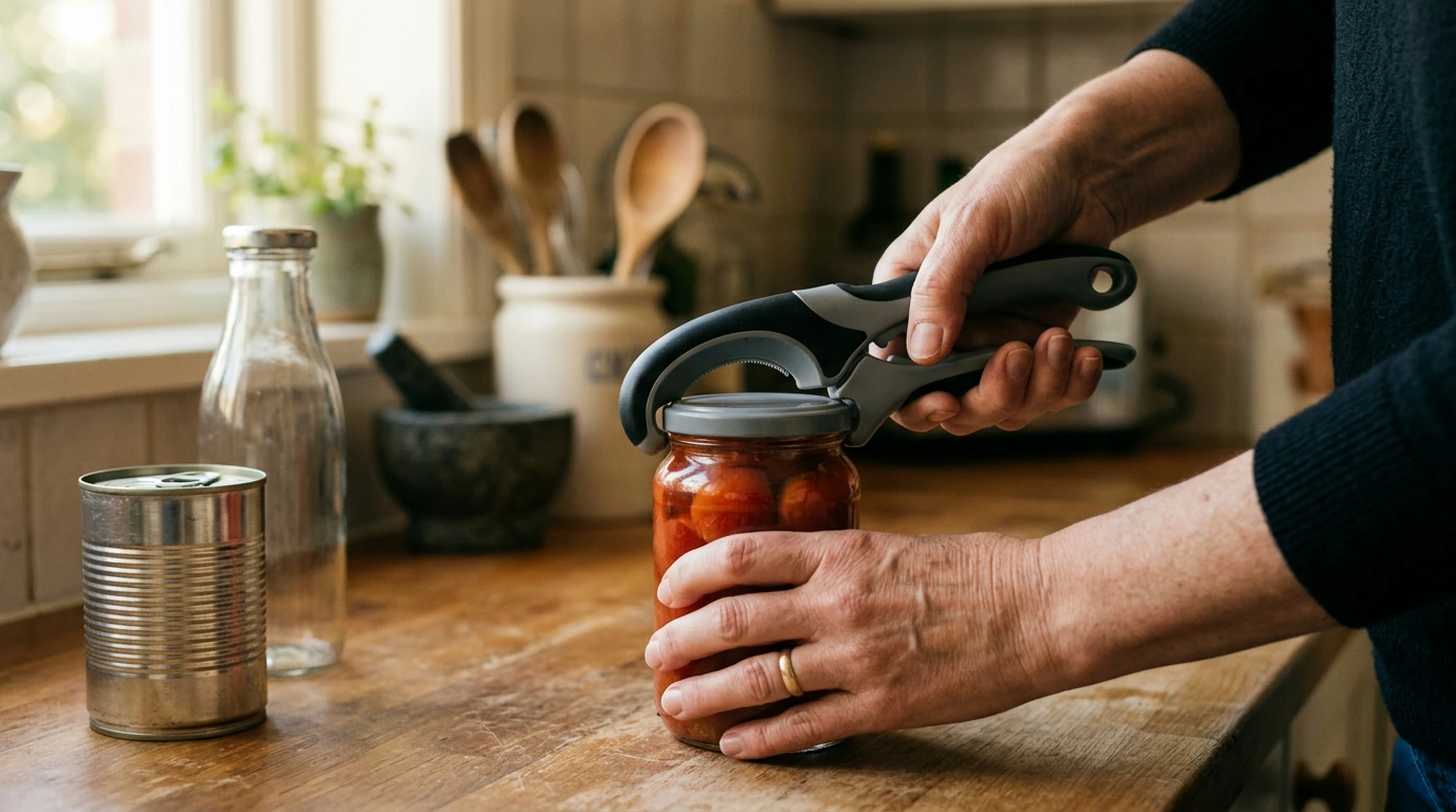 4-in-1 Bottle & Can Opener for Effortless Grip