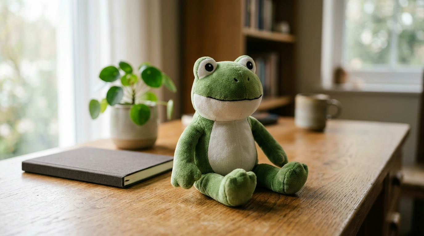 Cute Frog Plush Toy: A Mini Gift for Frog Fans