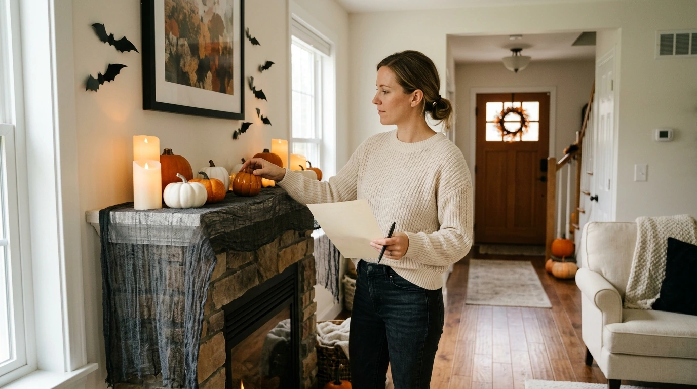 Indoor Halloween Decorating Checklist: Room-by-Room Plan