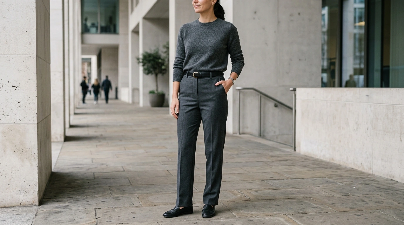 Prada Monochrome Pants: Belt Loops, Pockets, Styling