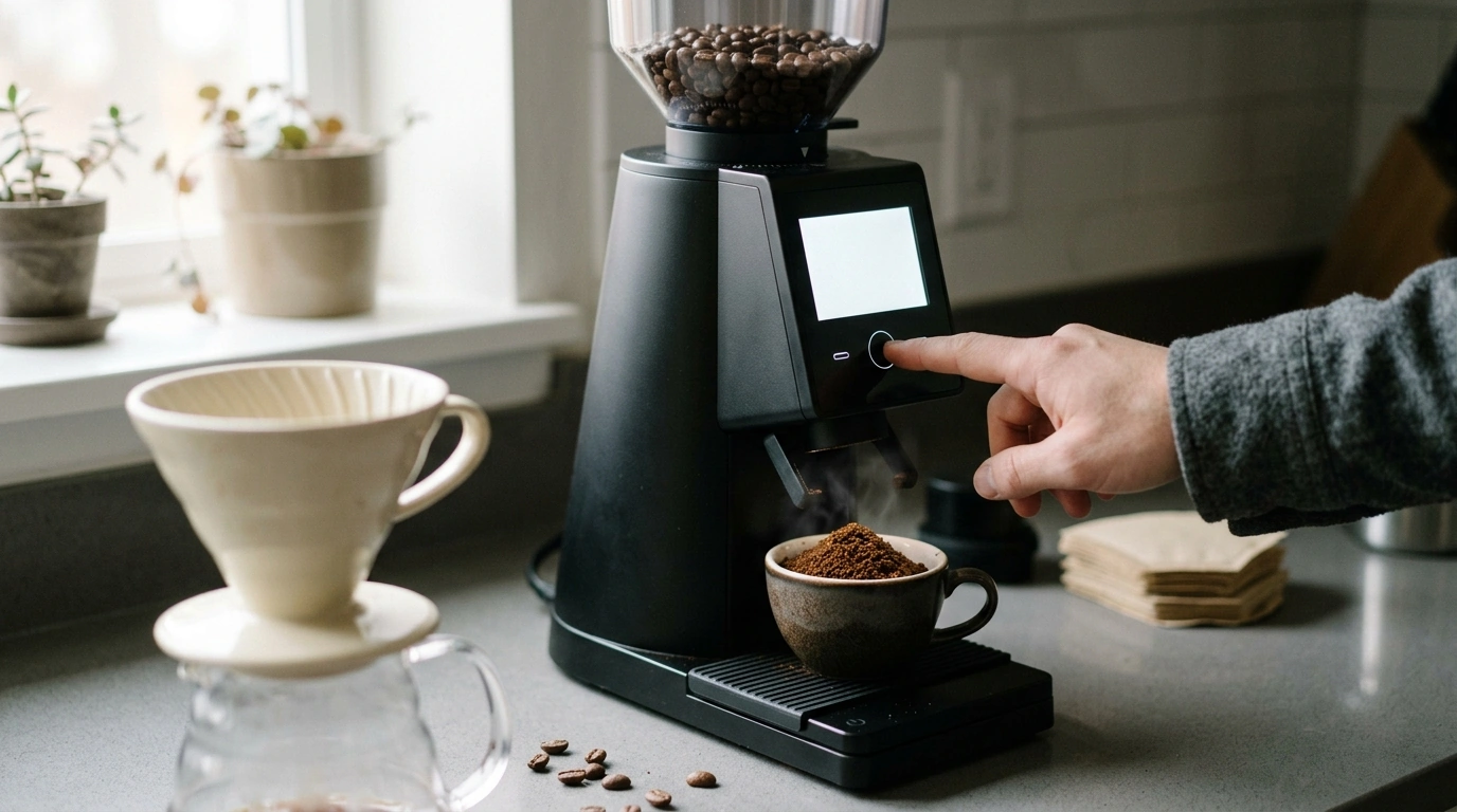 Touchscreen Burr Grinder Guide: 25 Settings Made Easy