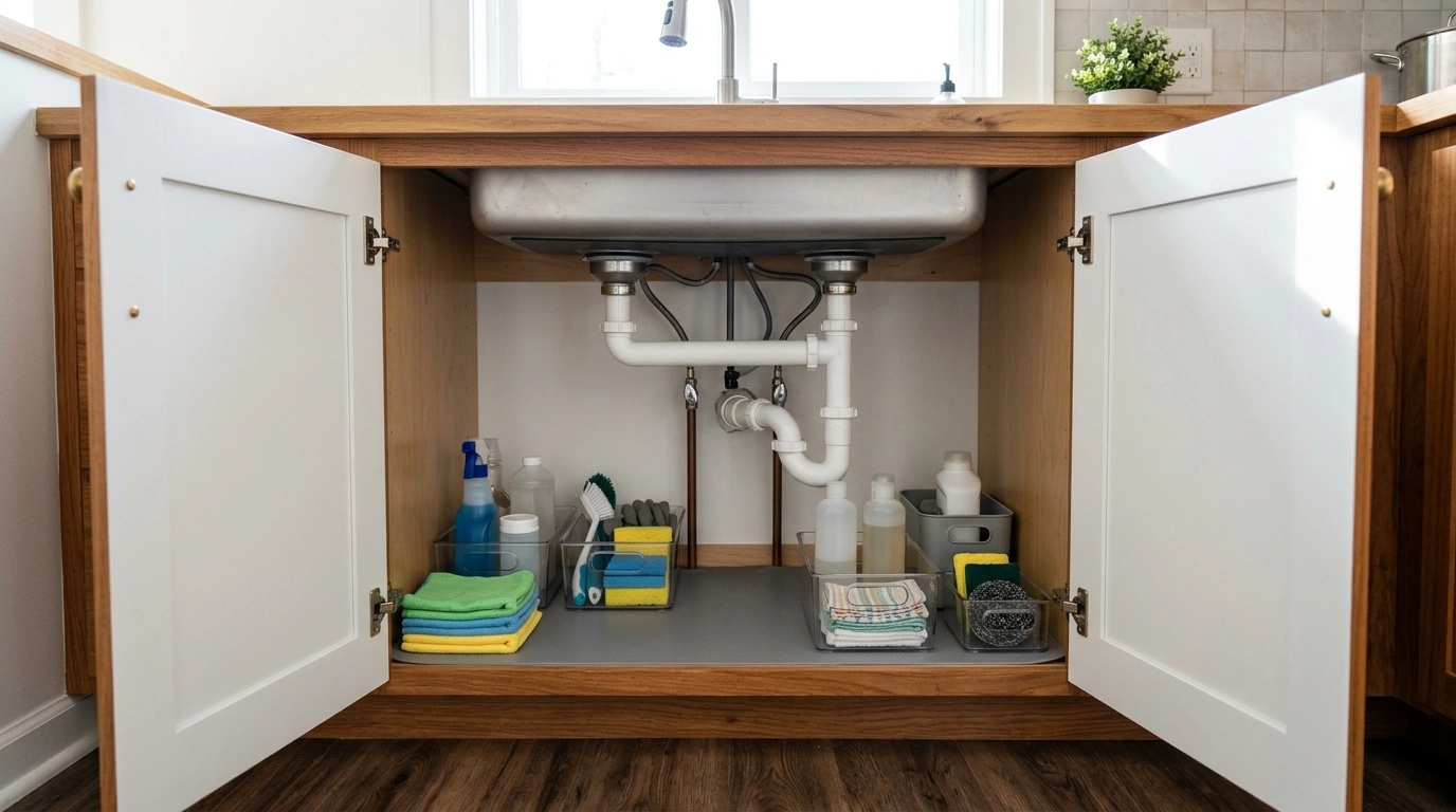 From Mess to Magic: Organize Under the Sink