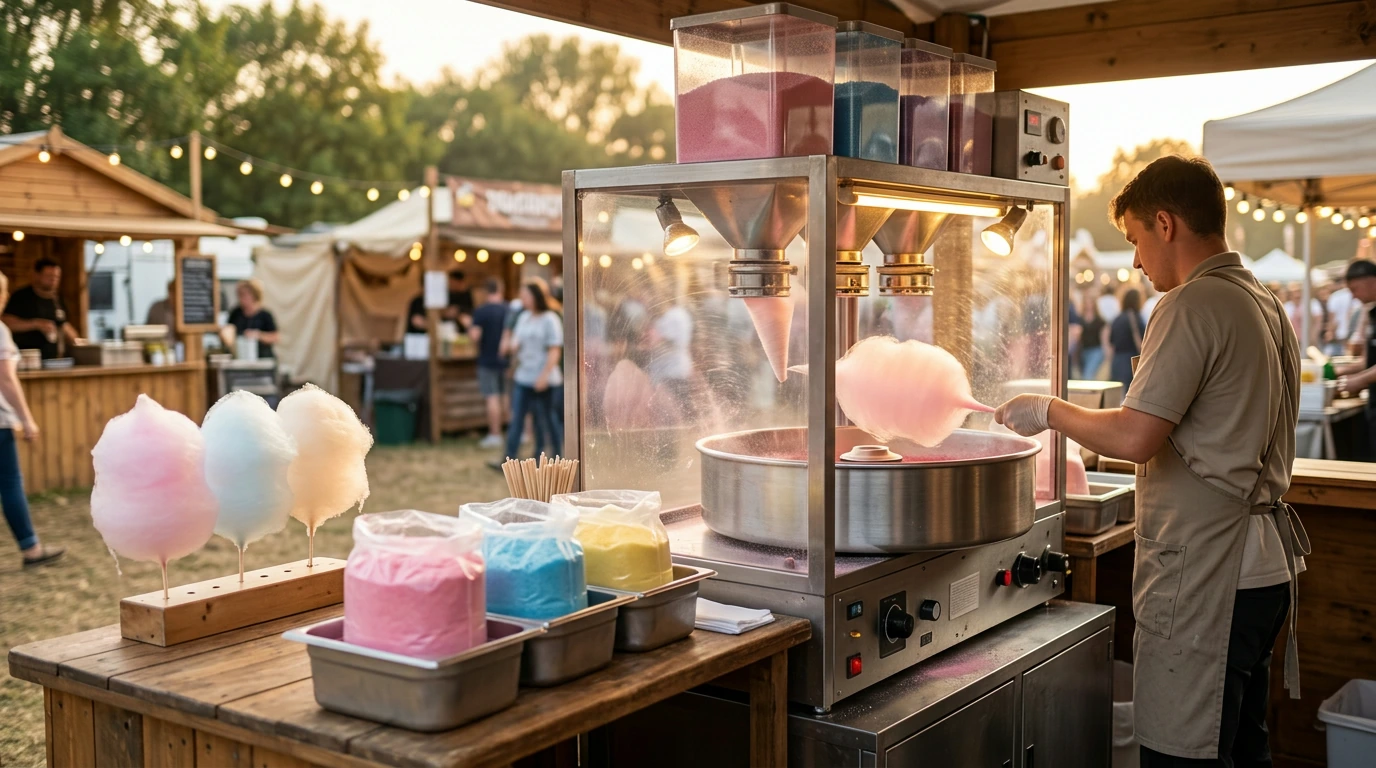 Automatic Cotton Candy Machine Cost: $50 to $2,000+