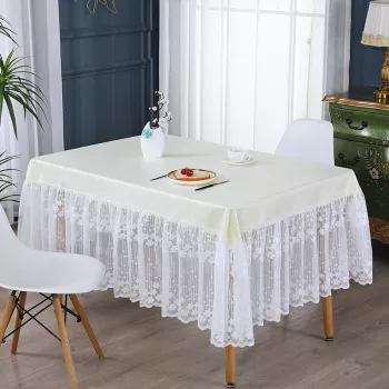 Waterproof TPU Table Skirt for Easy, Wipe-Clean Events