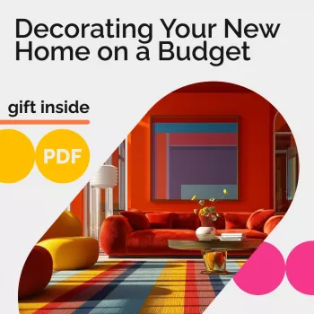 Budget Decor Plan for a New Home (Room by Room)