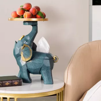 Luxury Elephant Side Table for Elegant, Modern Styling